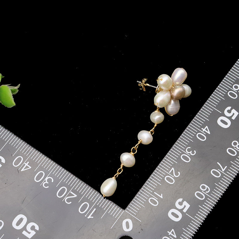 Genuine Freshwater Pearl Sakura Earrings