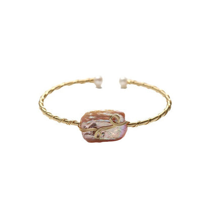 Genuine Baroque Pearl Esme Bracelet
