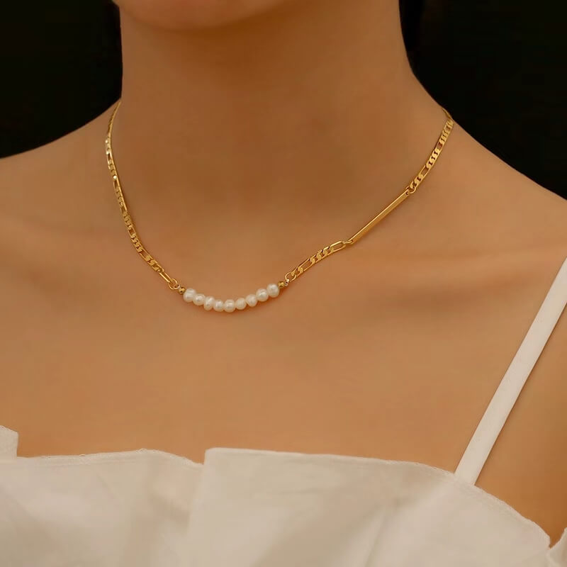 Genuine Freshwater Pearl Deia Necklace