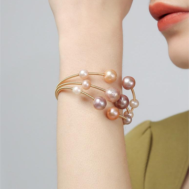 Genuine Freshwater Pearl Sky Bracelet