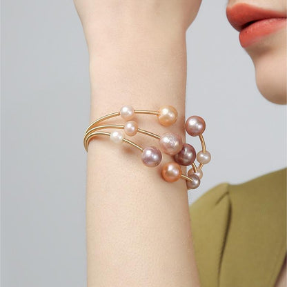 Genuine Freshwater Pearl Sky Bracelet