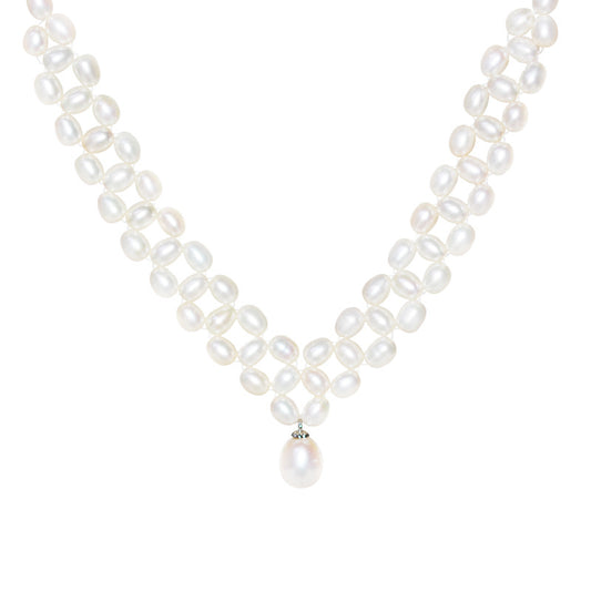 Genuine Freshwater Baroque Pearl Seraglio Necklace