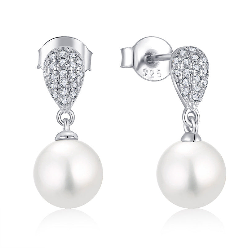 S925 Silver Genuine Freshwater Pearl Aurora Set