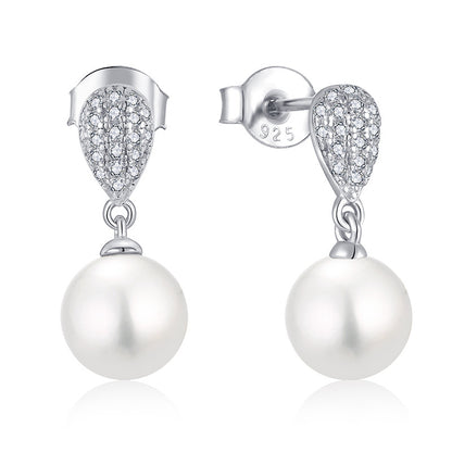 S925 Silver Genuine Freshwater Pearl Aurora Set