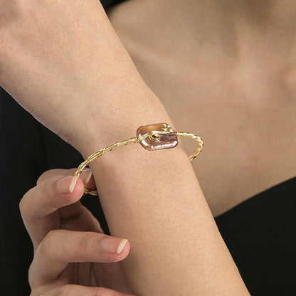 Genuine Baroque Pearl Esme Bracelet