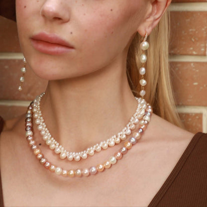 Genuine Freshwater Pearl Goddess of Radiance Necklace