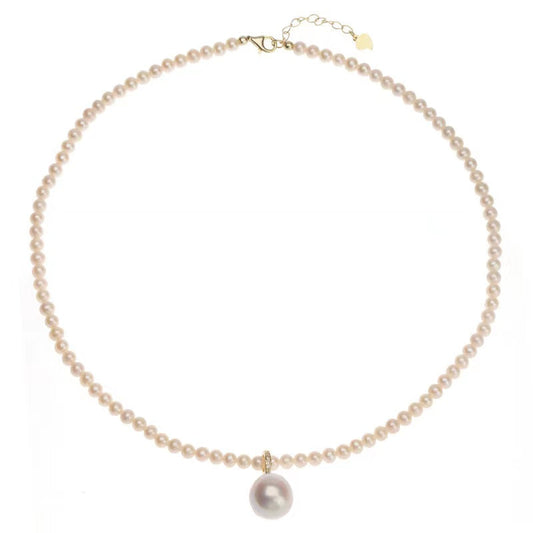 Genuine Freshwater Baroque Quinn Necklace