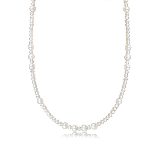 Solid 18K Gold Genuine Freshwater Holy Dew Necklace