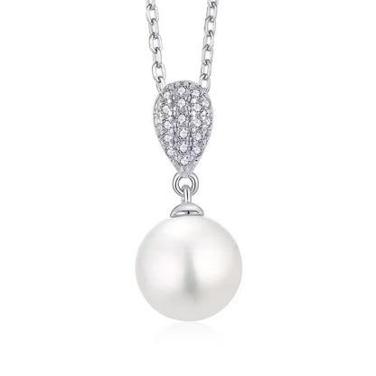 S925 Silver Genuine Freshwater Pearl Aurora Set