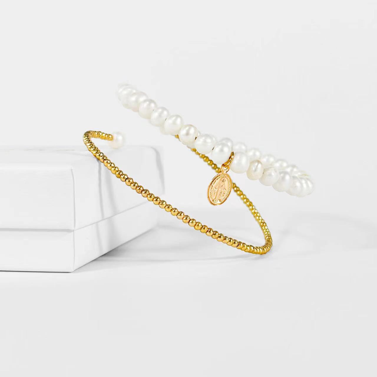 Genuine Freshwater Baroque Pearl Venus Bracelet (Limited Edition)