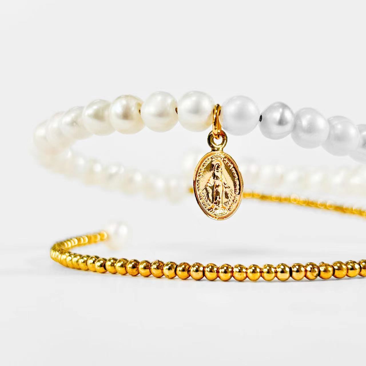 Genuine Freshwater Baroque Pearl Venus Bracelet (Limited Edition)