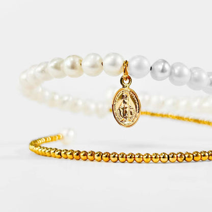 Genuine Freshwater Baroque Pearl Venus Bracelet (Limited Edition)