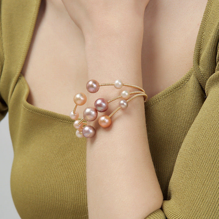 Genuine Freshwater Pearl Sky Bracelet