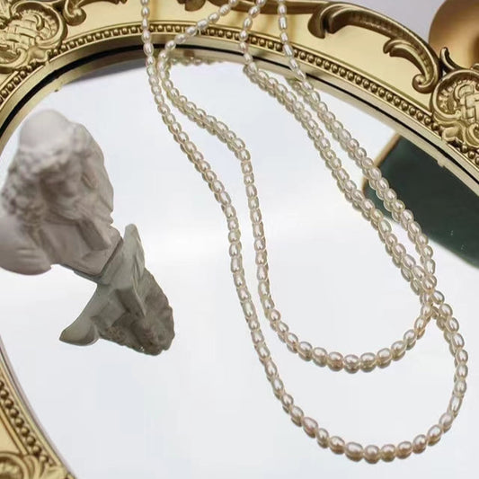 Genuine Freshwater Pearl Extra-Long Autumn Necklace