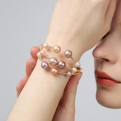 Genuine Freshwater Pearl Sky Bracelet